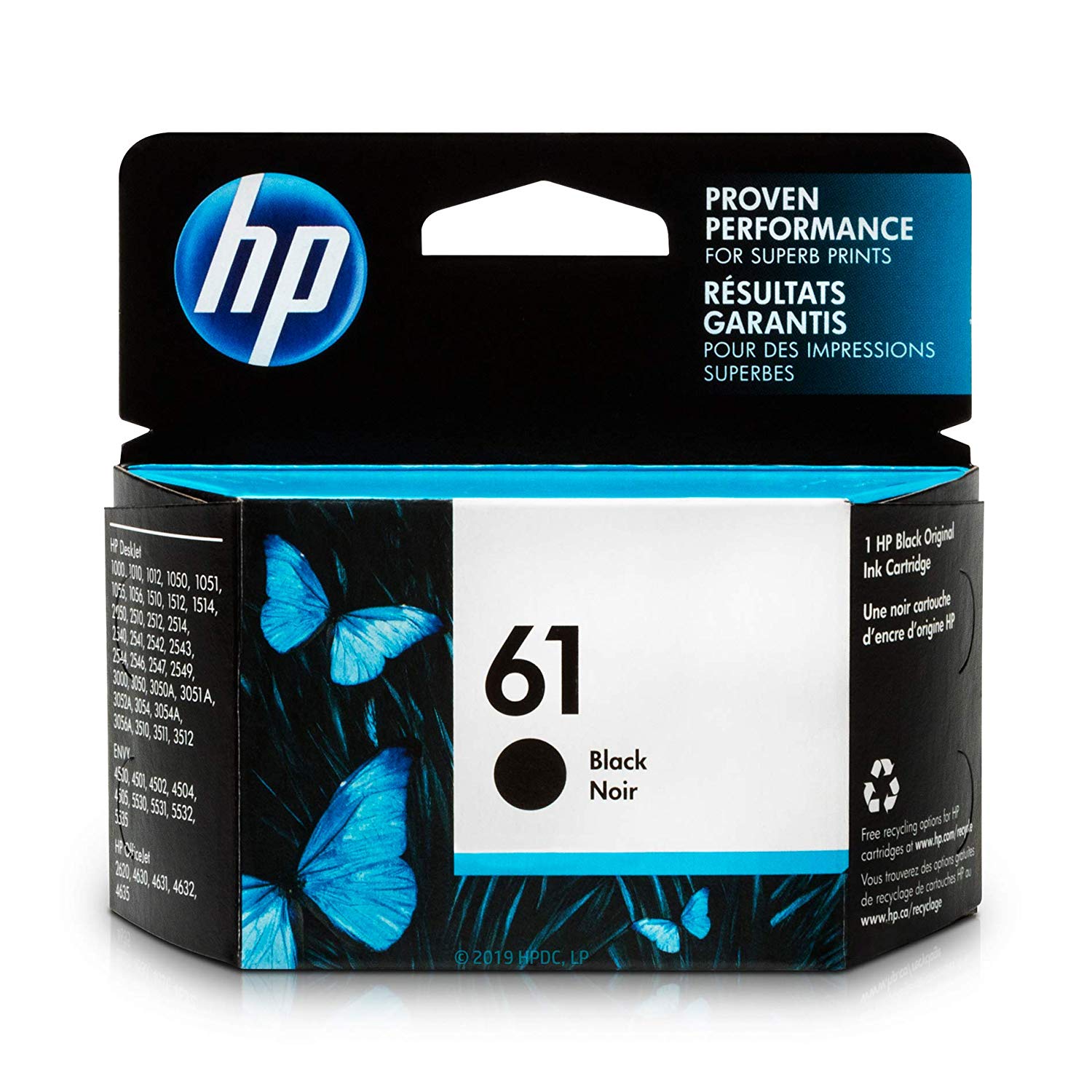 HP 61 Black Ink Cartridge