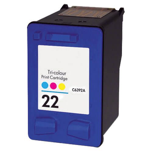 HP C9352A Color Ink Cartridge (22A)