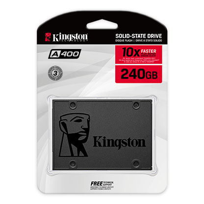 Kingston A400 SATA SSD 2.5″ 240GB