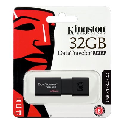 Kingston DataTraveler 32GB USB 3.1 Pen Drive