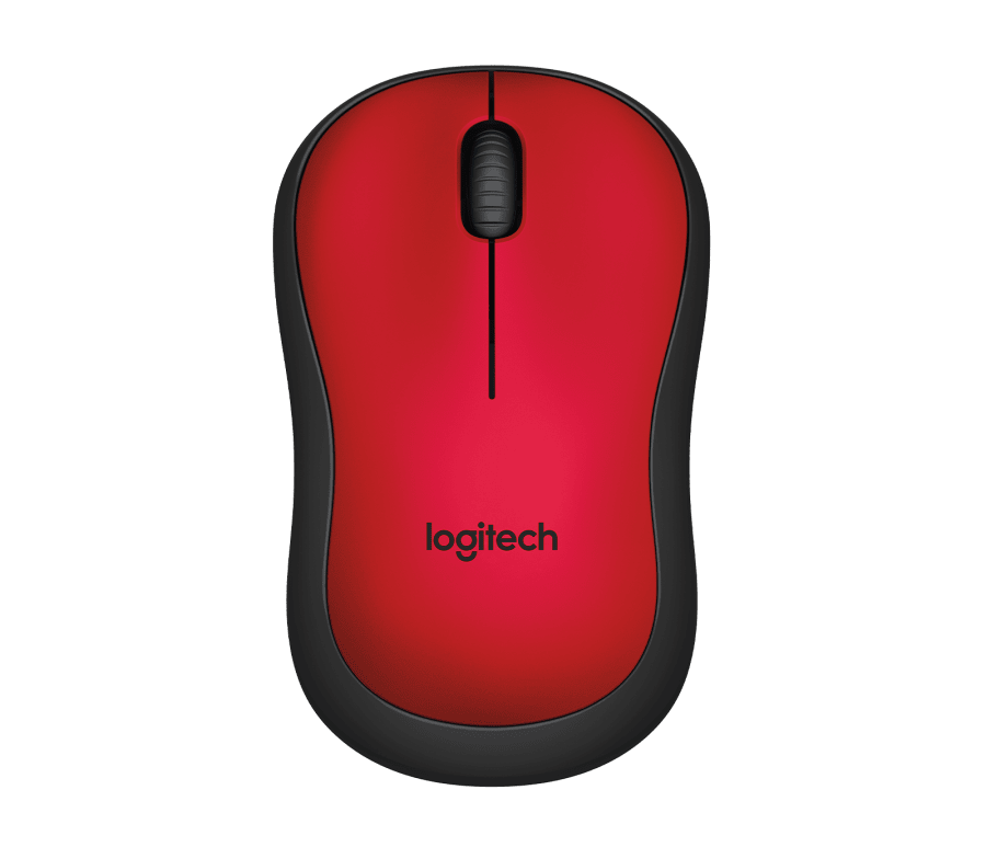 Logitech Wireless Silent Mouse M221 (Red)