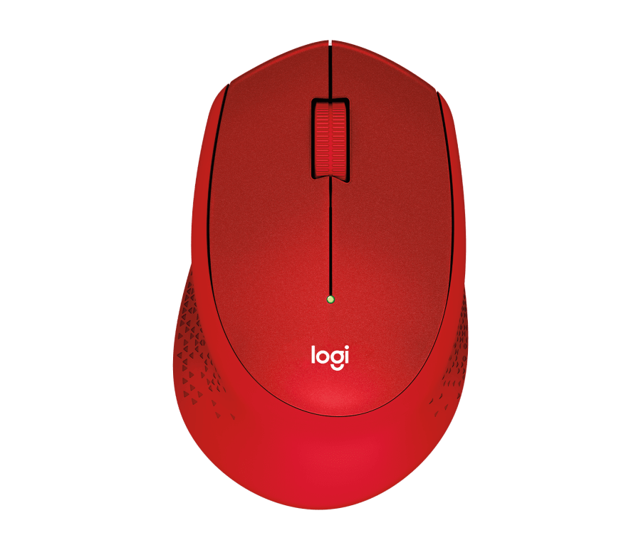 Logitech Mouse Silent Plus M331 (Red)