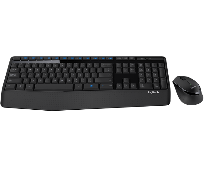 Logitech Comfort Wireless Keyboard and Mouse Combo MK345
