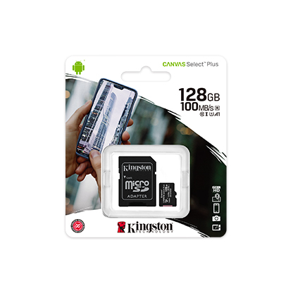 Kingston Canvas Select Plus microSD Card 128GB